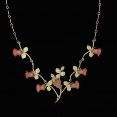 Red Rose Vining Necklace - Rote Rose