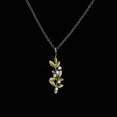 Flowering Thyme 16" Adj. Dainty Pendant - Blühender Thymian