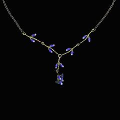 Lavender 16" Adj. Necklace - Lavendel