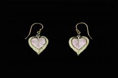 Sweet Potato Vine Wire Earrings - Süßkartoffel Ohrhänger