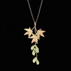 Japanese Maple 16" Adj. Leaf Drop Pendant - Ahorn