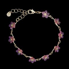 Pinkie Winkie - Flower Bracelet - Vergissmeinnicht pink Armband