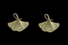 Gingko Post Earrings - Ginkgo Ohrstecker klein