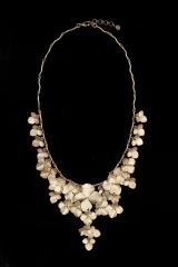 Hydrangea Full Petal Necklace - Hortensie  Collier