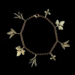 Petite Herb - Charme Bracelet - Kräuter Armband