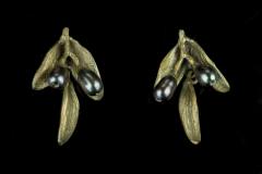 Olive Post Earrings - Oliven Ohrstecker