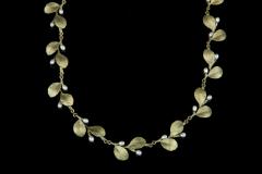 Irish Thorn Tailored Leaves Necklace - Irischer Schlehdorn Blattkette