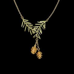 Pine Needle Pendant - Kiefernnadel Kette