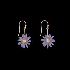 Aster Single Drop Wire Earrings - Aster Ohrhänger