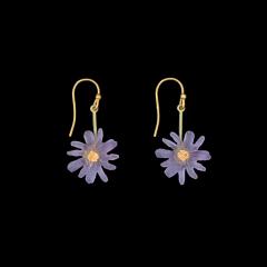 Aster Single Drop Wire Earrings - Aster Ohrhänger