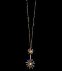 Aster Double Drop Pendant - Aster Kette 