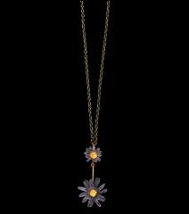 Aster Double Drop Pendant - Aster Kette 