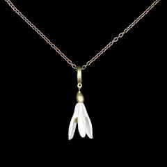 Snowdrops Dainty Pendant - Schneeglöckchen Kette