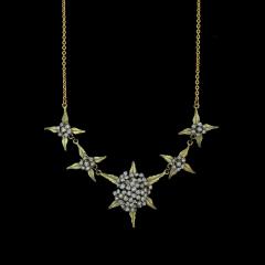 Queen Annes Lace Necklace - Wildkarotten Kette