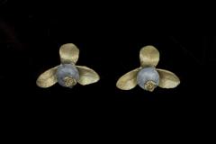 Blueberry Earclips - Blaubeer Ohrclips