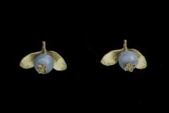 Blueberry Post Earrings - Blaubeer Ohrstecker