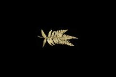 Fern Brooch - Farn Brosche