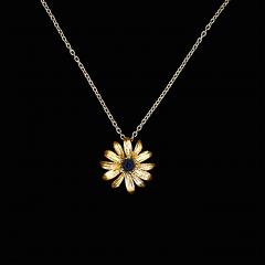 Black-Eyed Susan 16" Adj. Dainty Pendant - Rauer Sonnenhut